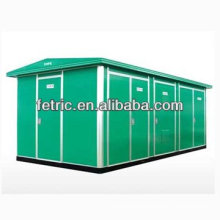 Outdoor movable prefabricated substation